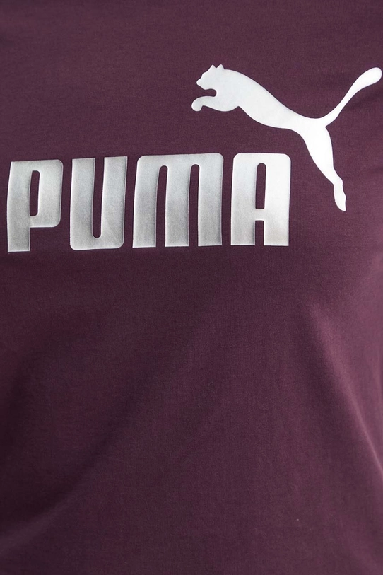 Pamučna majica Puma 848303 ljubičasta