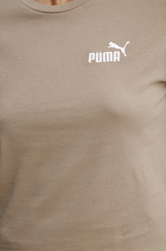 Бавовняна футболка Puma 848331 зелений