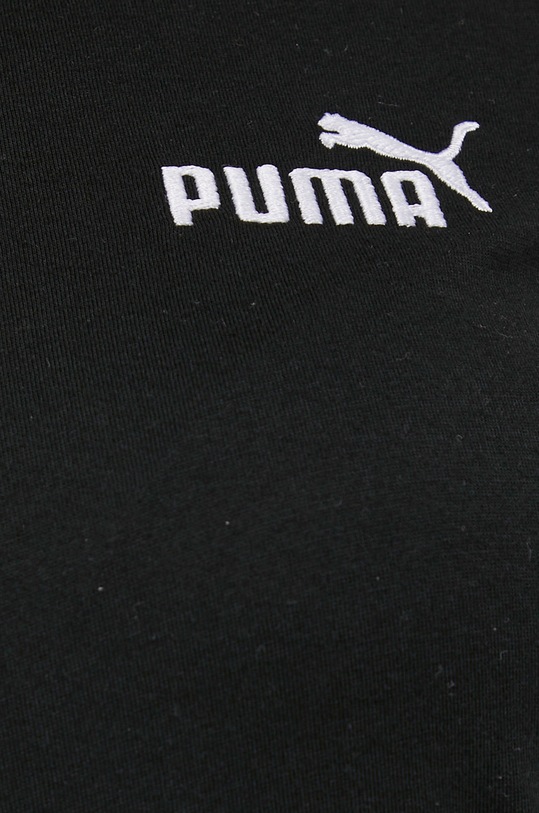 Βαμβακερό μπλουζάκι Puma 848331 μαύρο