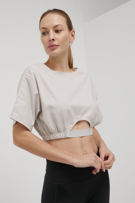 Reebok Classic t-shirt HB8651 pozostałe beżowy HB8651