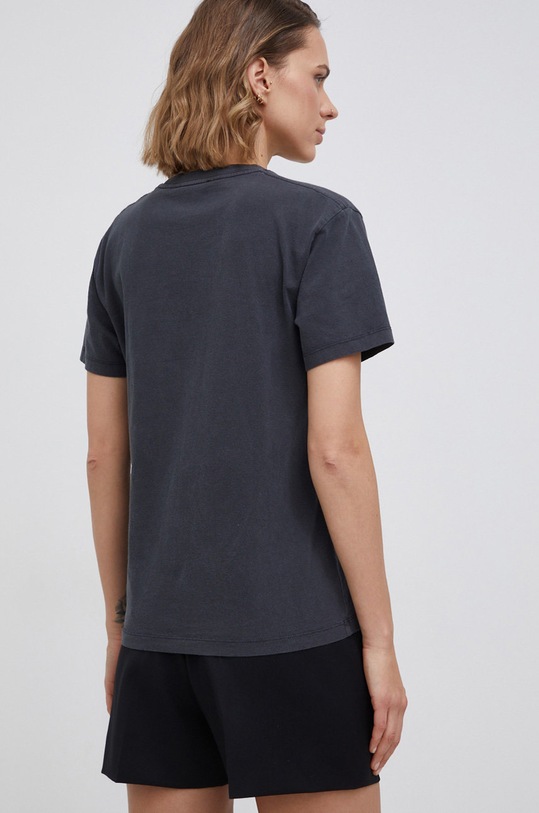 Oblečenie The Kooples - Bavlnené tričko FTSC24012K sivá