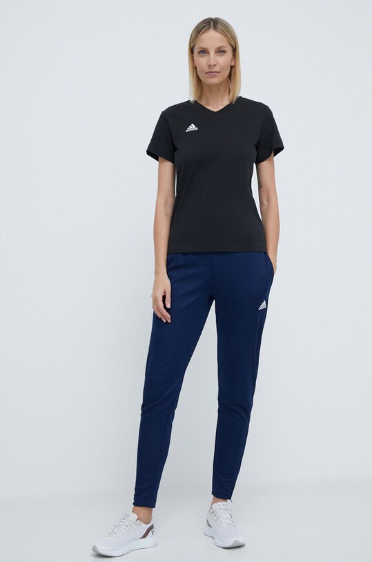 adidas Performance pamut póló HC0438 HC0438 fekete SS23