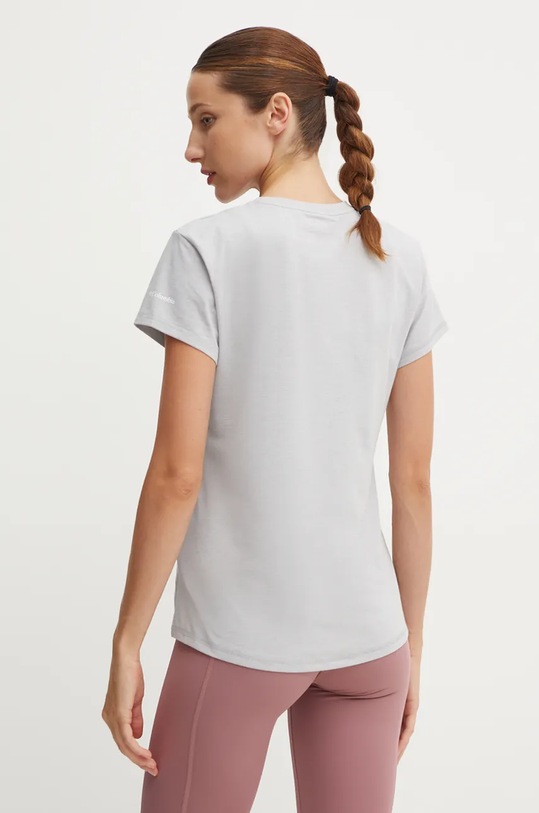 Odzież Columbia t-shirt sportowy Sun Trek SS Graphic 1931753. szary