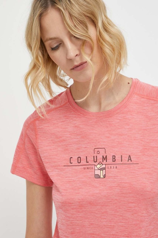Sportovní triko Columbia Zero Rules Graphic růžová 1991583