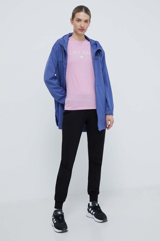 Футболка Columbia 1992134 розовый SS24