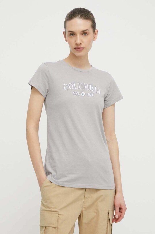Columbia t-shirt Trek szary 1992134