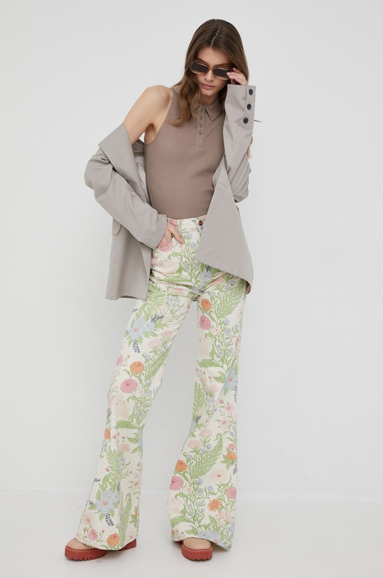 Dr. Denim top 222110364.642 brązowy SS22