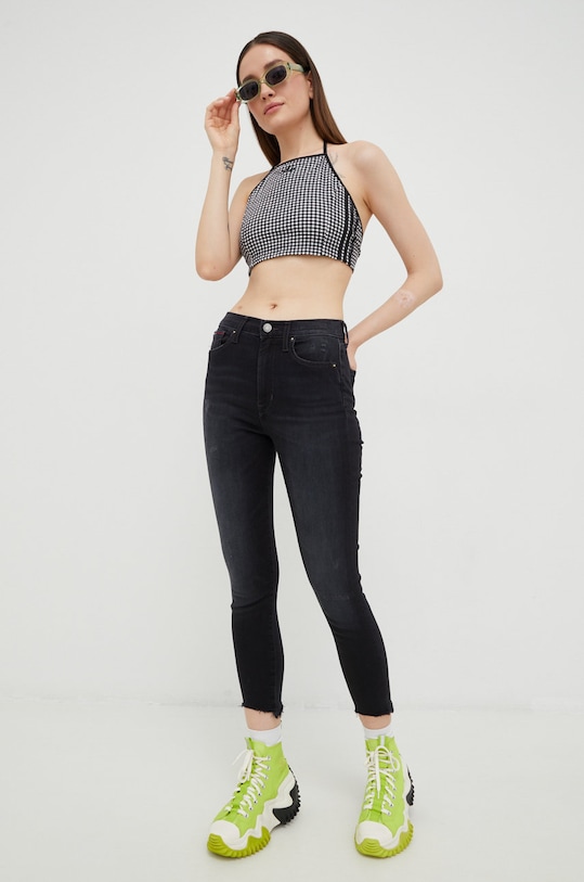 adidas Originals top Trefoil Moments HB9429 nero AW22