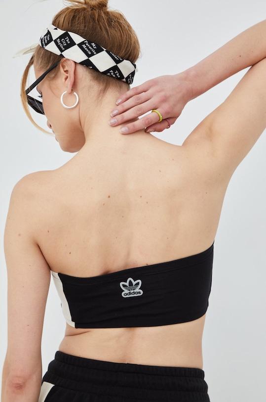 Odjeća Top adidas Originals HT5972 crna