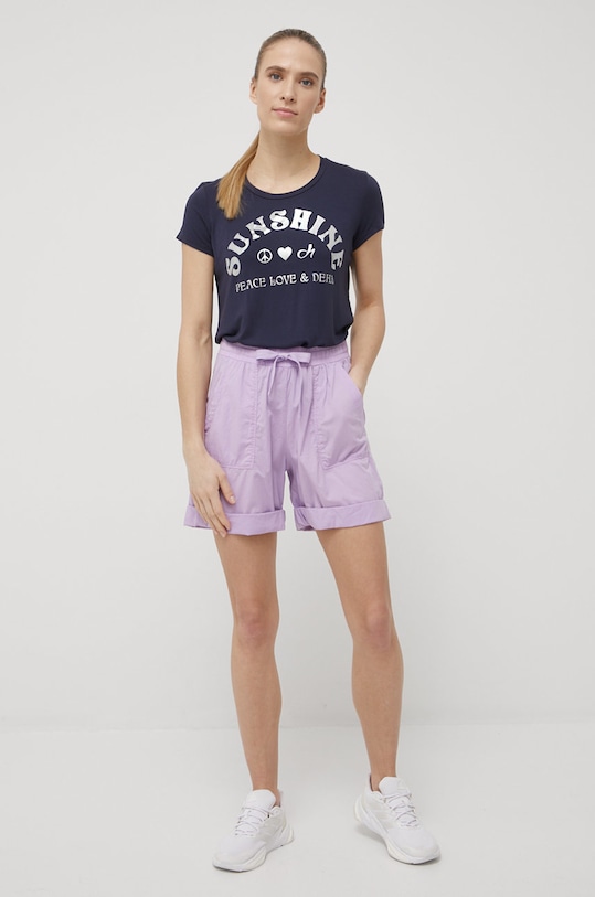 Μπλουζάκι Deha B64312.25515 σκούρο μπλε SS22