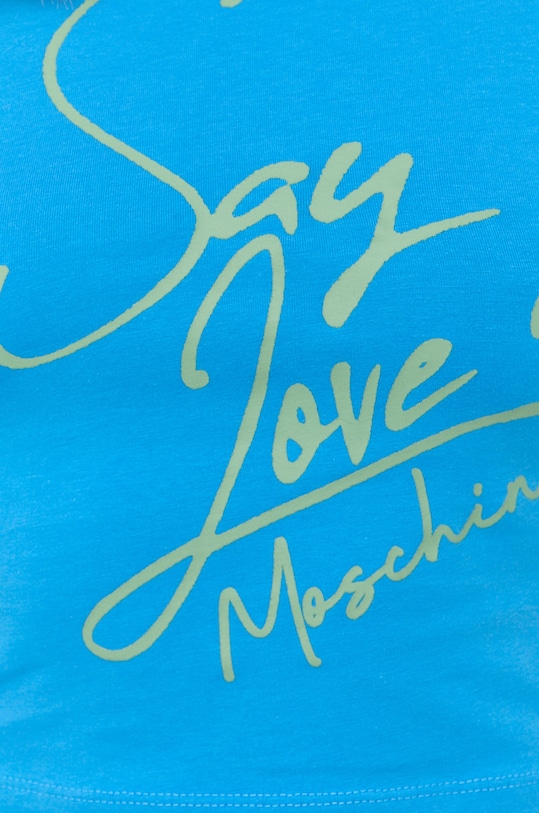 Love Moschino top W.4.H64.01.E.1951 albastru