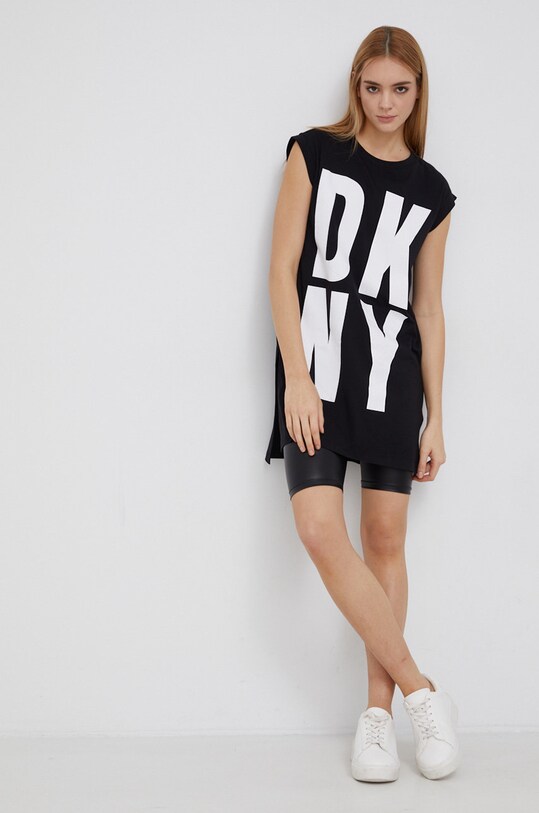 Dkny T-shirt P1RHRB2M czarny SS23