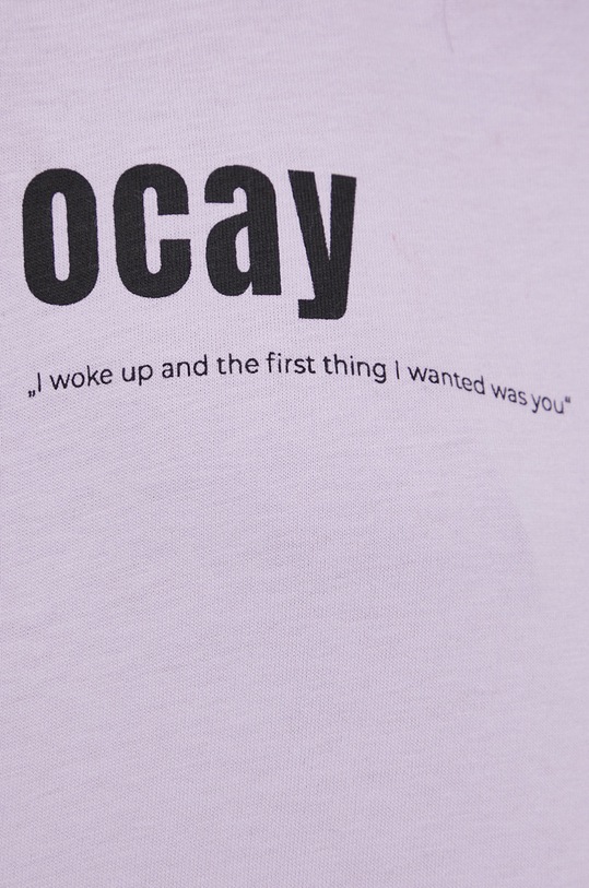 OCAY tricou din bumbac 221210320521.521 violet
