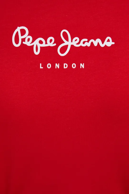 Pepe Jeans tricou New Virginia Ss N PL505202.255 rosu