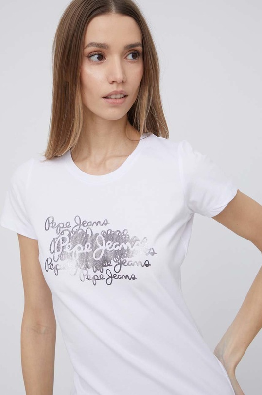 Футболка Pepe Jeans Anna белый PL505121.800