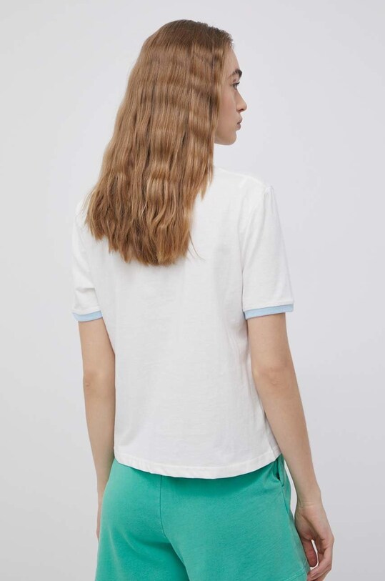 Oblečenie Bavlnené tričko Roxy ERJZT05334 biela