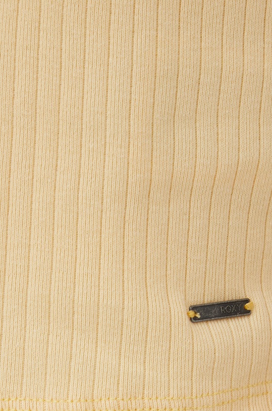 Bavlnený top Roxy ERJKT03763 žltá