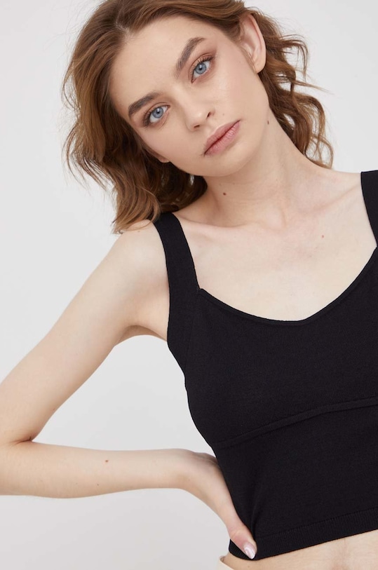 Top Sisley slim crna 11APLH002.100