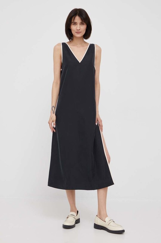 Sisley sukienka casual szary 58J6LH008.100
