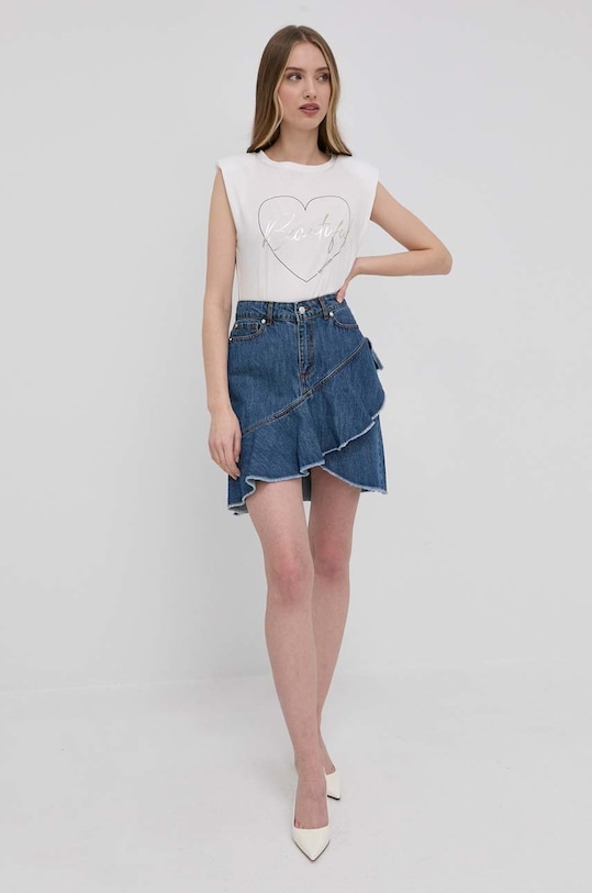 Morgan t-shirt 221.DFUL biały SS22