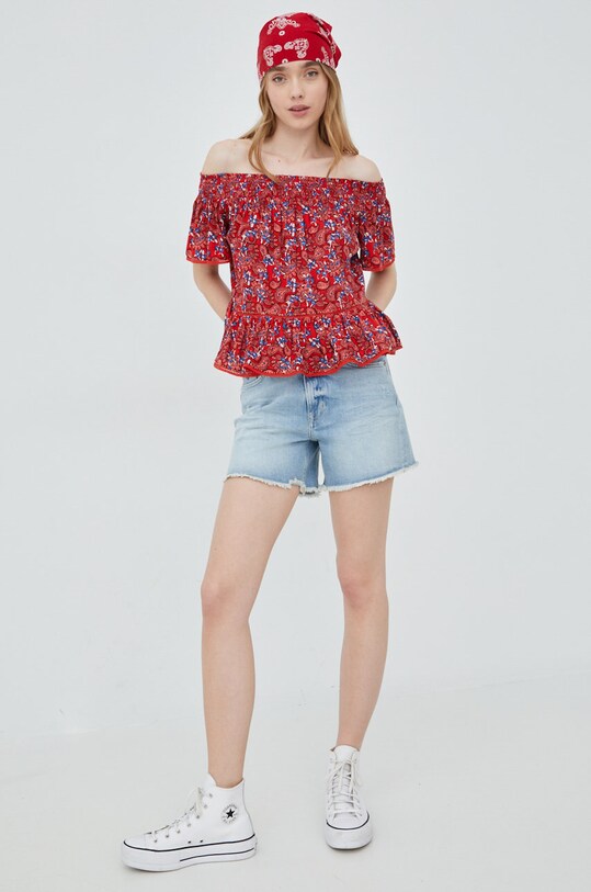 Блузка Superdry W6011292A.6XA червоний SS22
