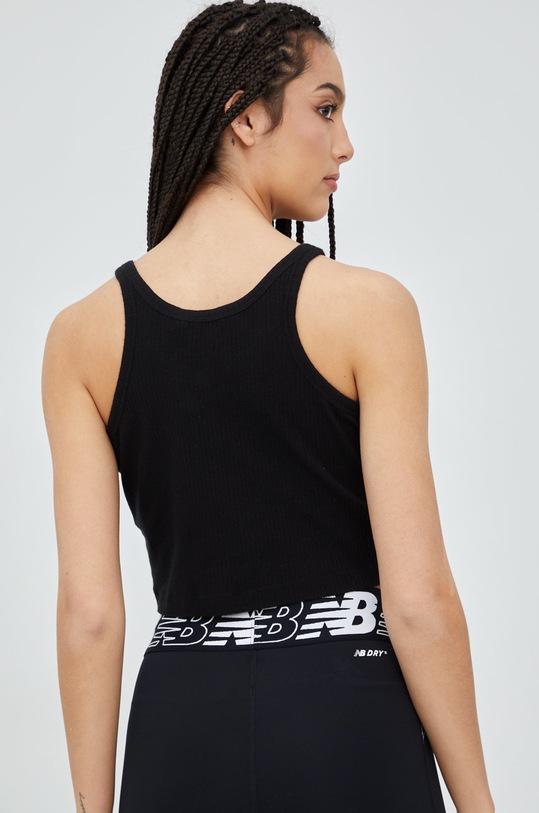 Odzież Superdry top bawełniany W6011296A.02A czarny