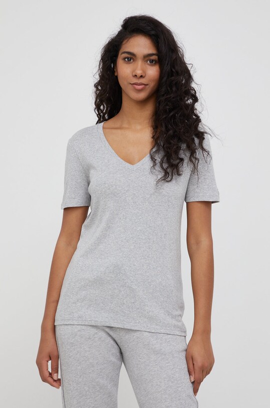 Бавовняна футболка United Colors of Benetton сірий 3GA2E4230.501