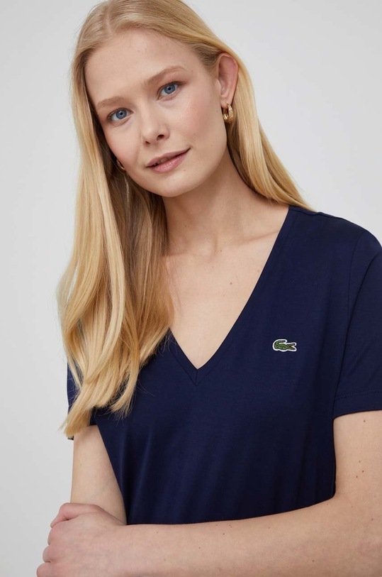 Lacoste cotton T-shirt TF8392 navy TF8392