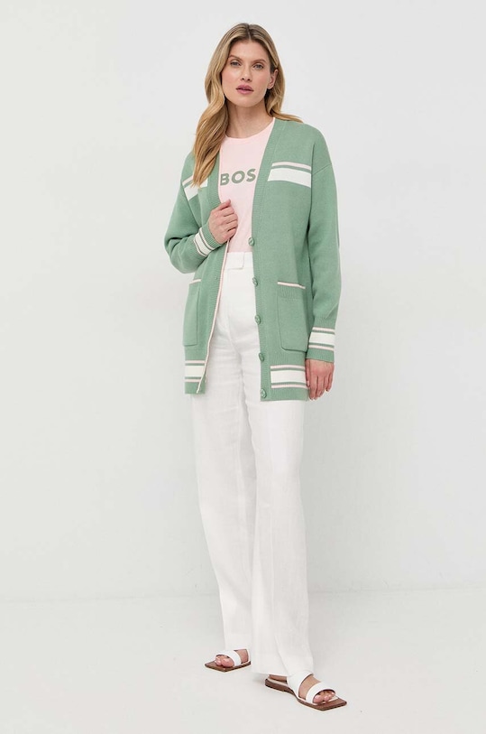 BOSS tricou din bumbac 50468356 roz AA00