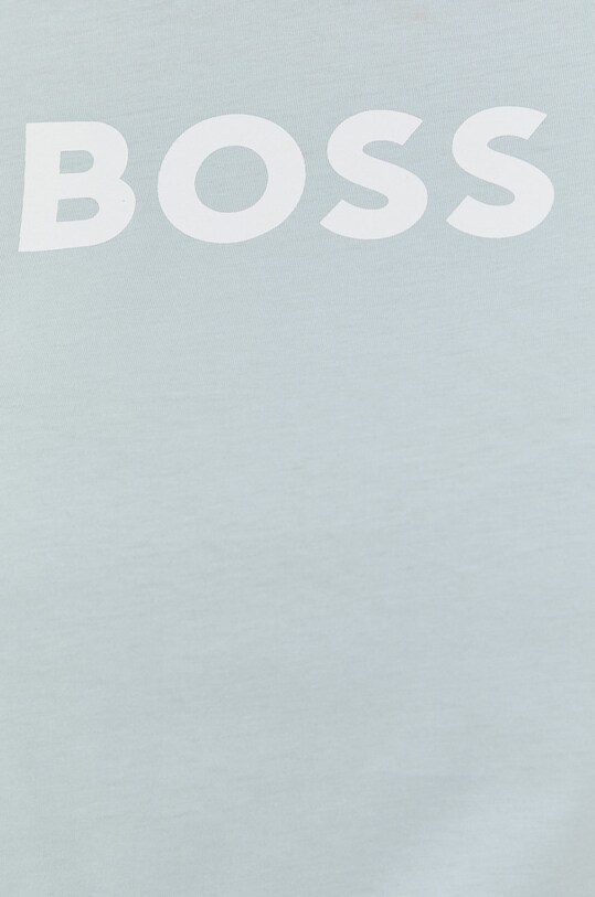 Bavlněné tričko BOSS 50468356 modrá