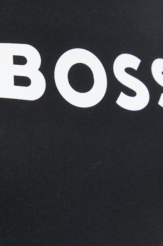 Bavlněné tričko BOSS 50468356 černá