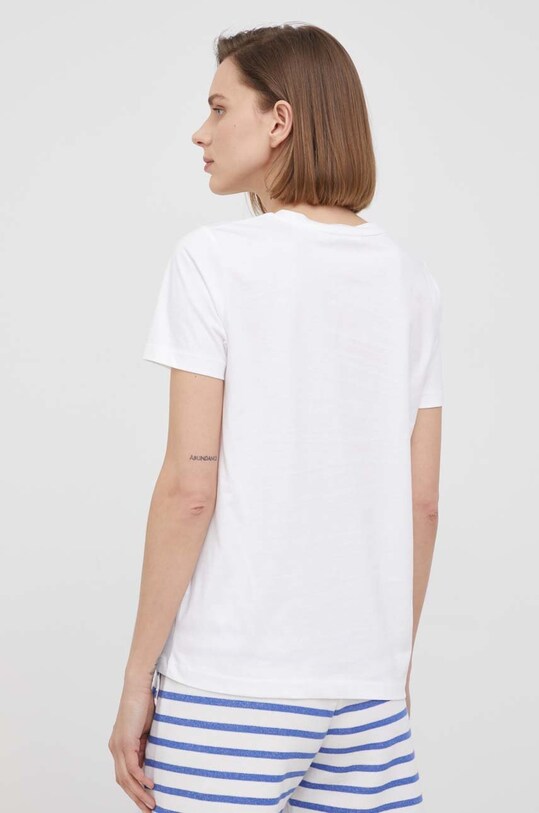 Дрехи Памучна тениска Calvin Klein K20K204353.PPYY бял