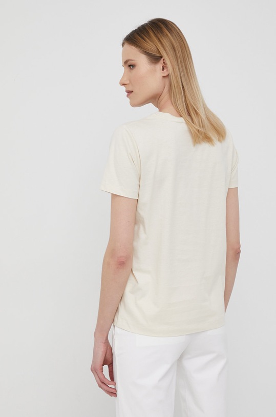 Îmbrăcăminte Calvin Klein tricou din bumbac K20K204353.PPYY bej