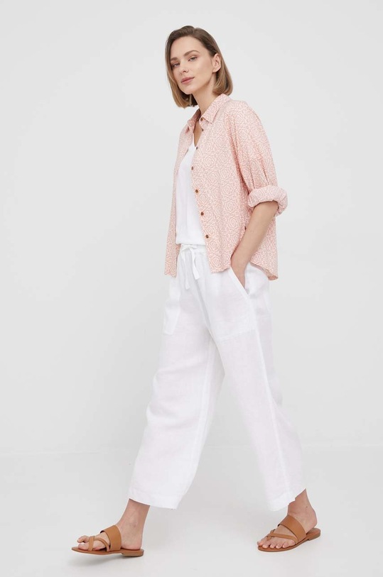 Calvin Klein t-shirt bawełniany K20K204357.PPYY biały AW22