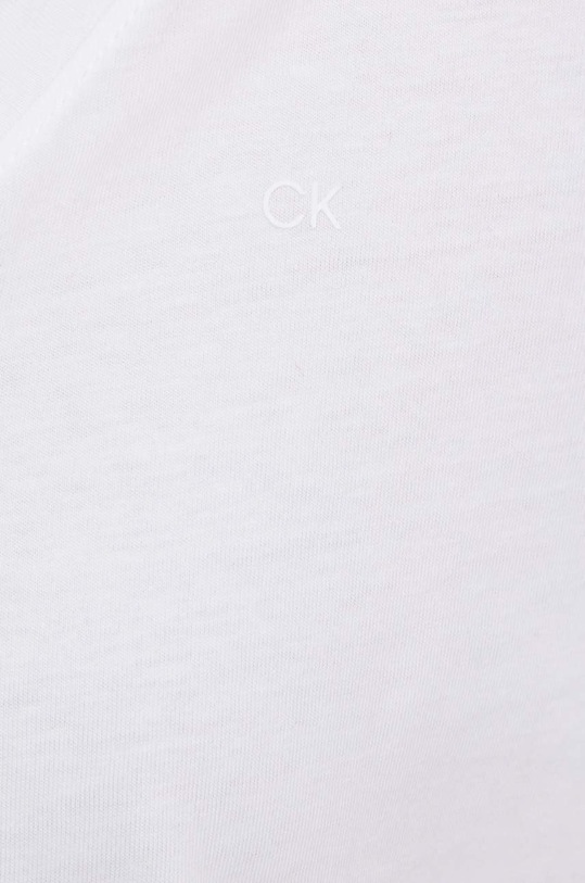 Calvin Klein t-shirt bawełniany K20K204357.PPYY biały