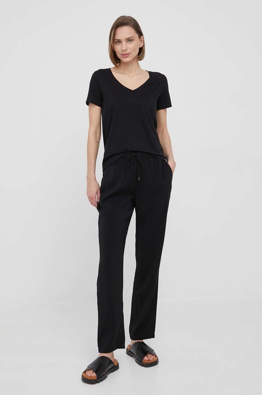 Calvin Klein t-shirt bawełniany K20K204357.PPYY czarny AW22
