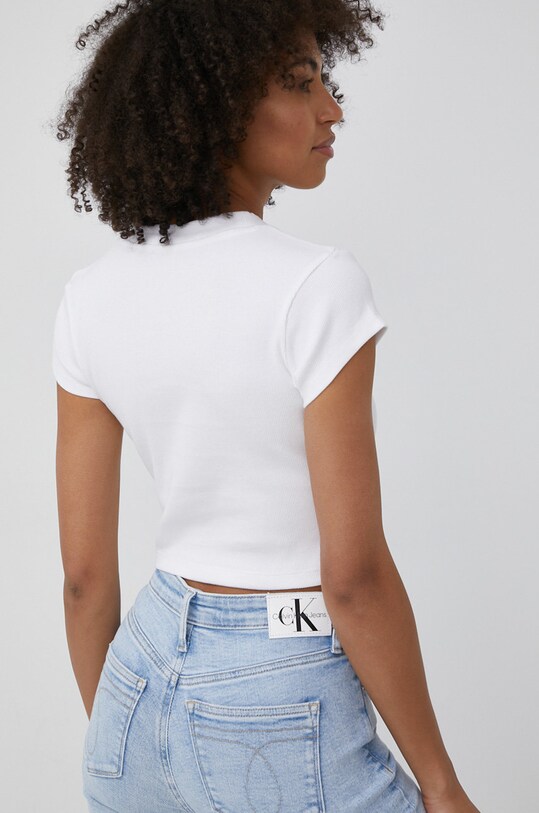 Одежда Футболка Calvin Klein Jeans J20J218337.PPYY белый