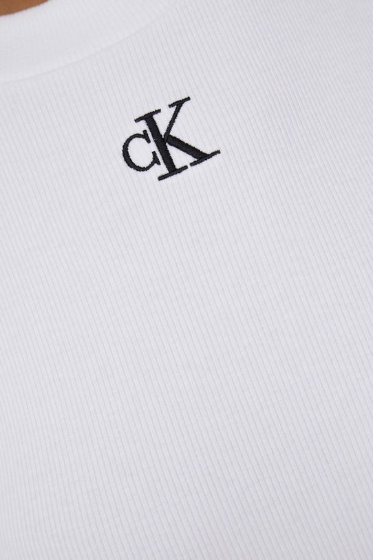 Majica kratkih rukava Calvin Klein Jeans J20J218337.PPYY bijela