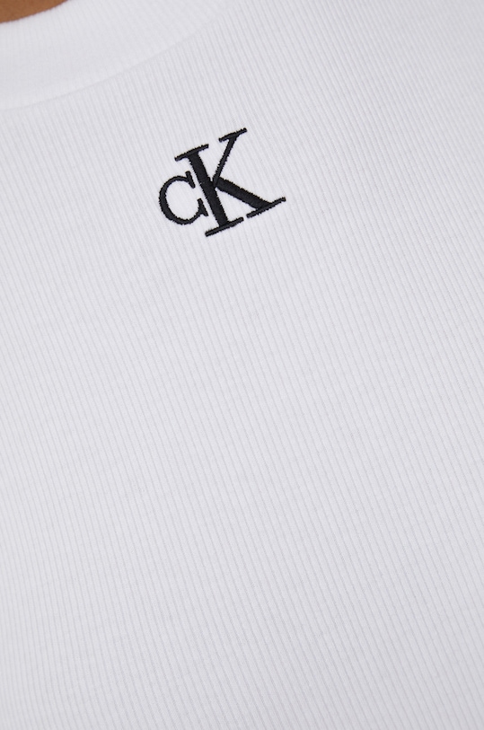 Majica kratkih rukava Calvin Klein Jeans J20J218337.PPYY bijela