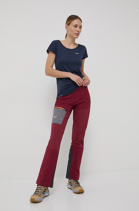 Sportovní triko Salewa Puez Melange Dry 00.0000026538 námořnická modř AW25