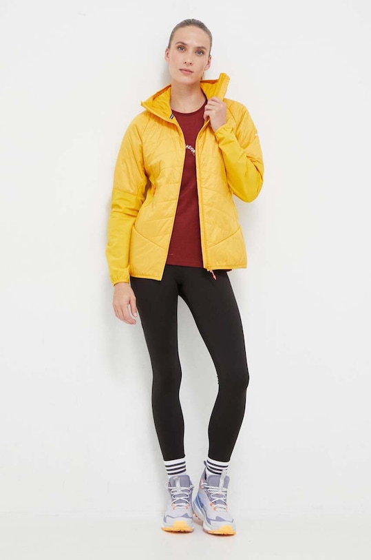 Salewa t-shirt sportowy Solid Dry 00.0000027019 bordowy SS24