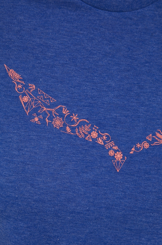 Salewa tricou sport Solidlogo albastru 00.0000027019