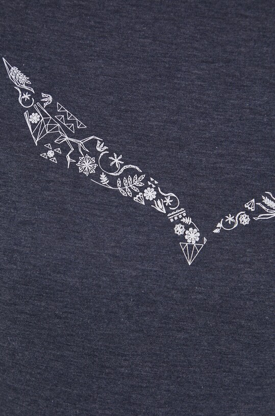 Športni t-shirt Salewa Solidlogo 00.0000027019 mornarsko modra