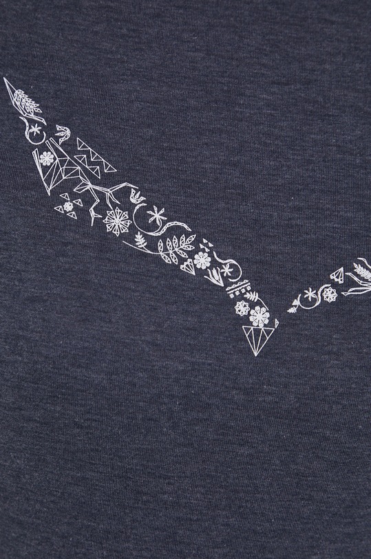 Salewa tricou sport Solidlogo 00.0000027019 bleumarin