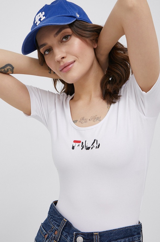 Футболка Fila с эластаном белый FAW0137