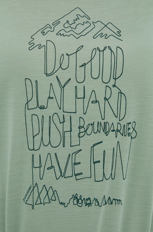 Houdini t-shirt Tree Message 131024 zielony