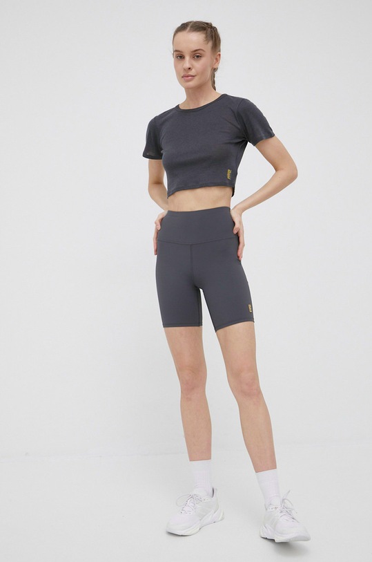 Tričko P.E Nation 22PE1T201 šedá SS22