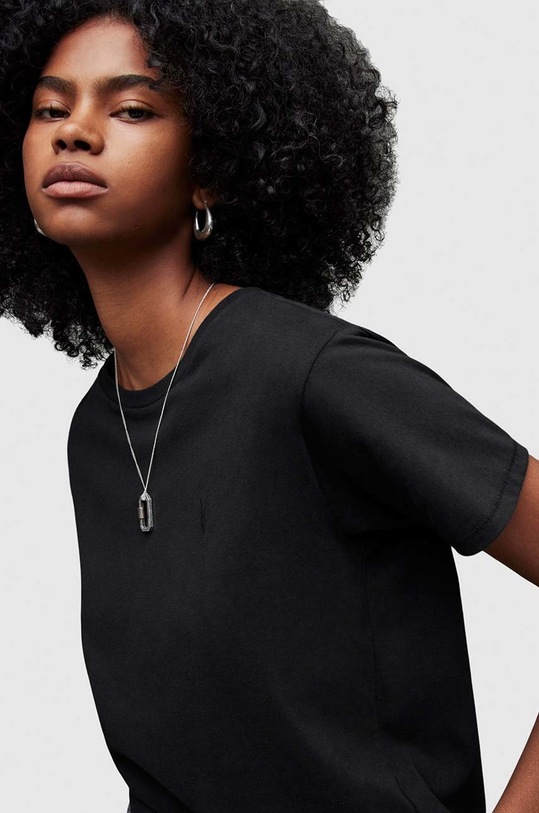 AllSaints t-shirt in cotone WM248W nero