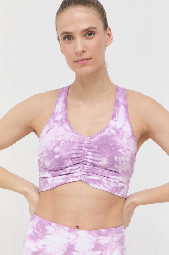 Dkny biustonosz sportowy DP2T8644 fioletowy DP2T8644