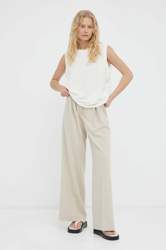 Top Deus Ex Machina DLA221295 μπεζ SS23